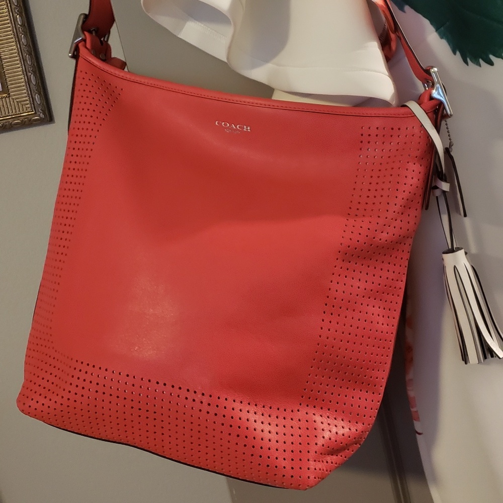 Coach Leather Duffle